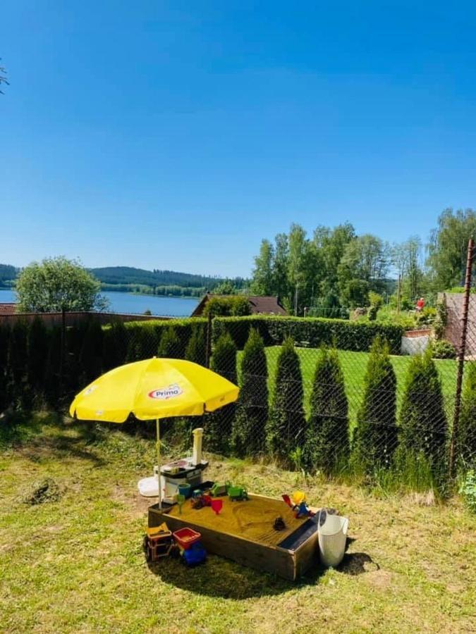 Apartmány Srub Jenišov Horní Planá Exterior foto